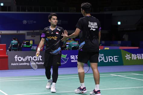 Hasil Korea Open 2024: Leo/Bagas Lolos ke Perempat Final usai .